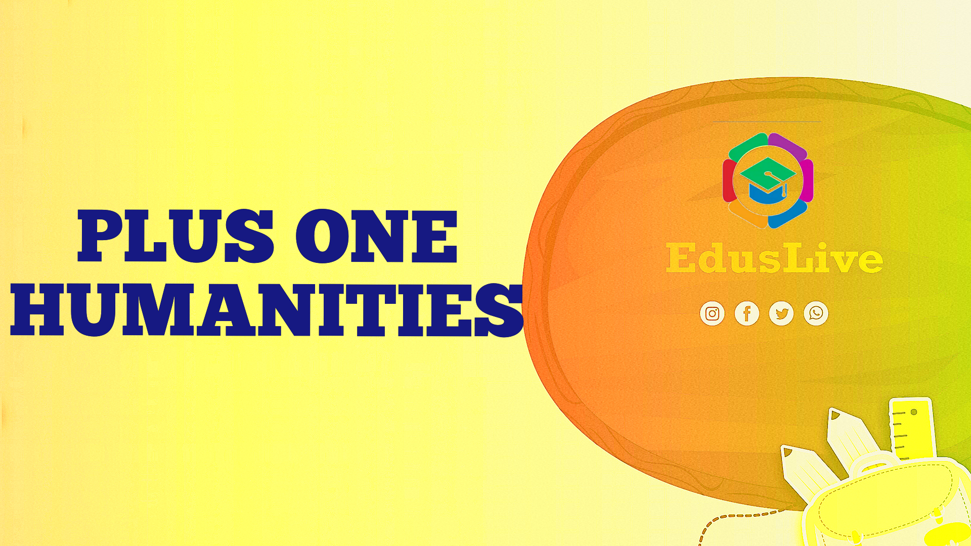 EdusLive+PLUS ONE HUMANITIES