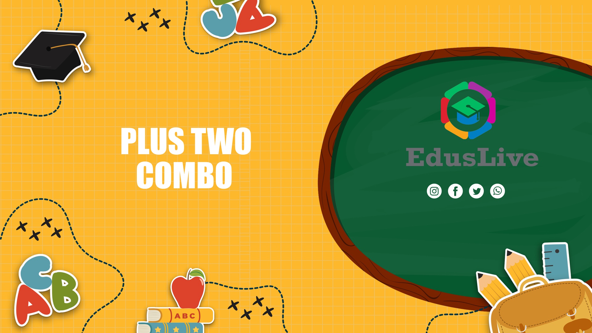 EdusLive+PLUS TWO COMBO