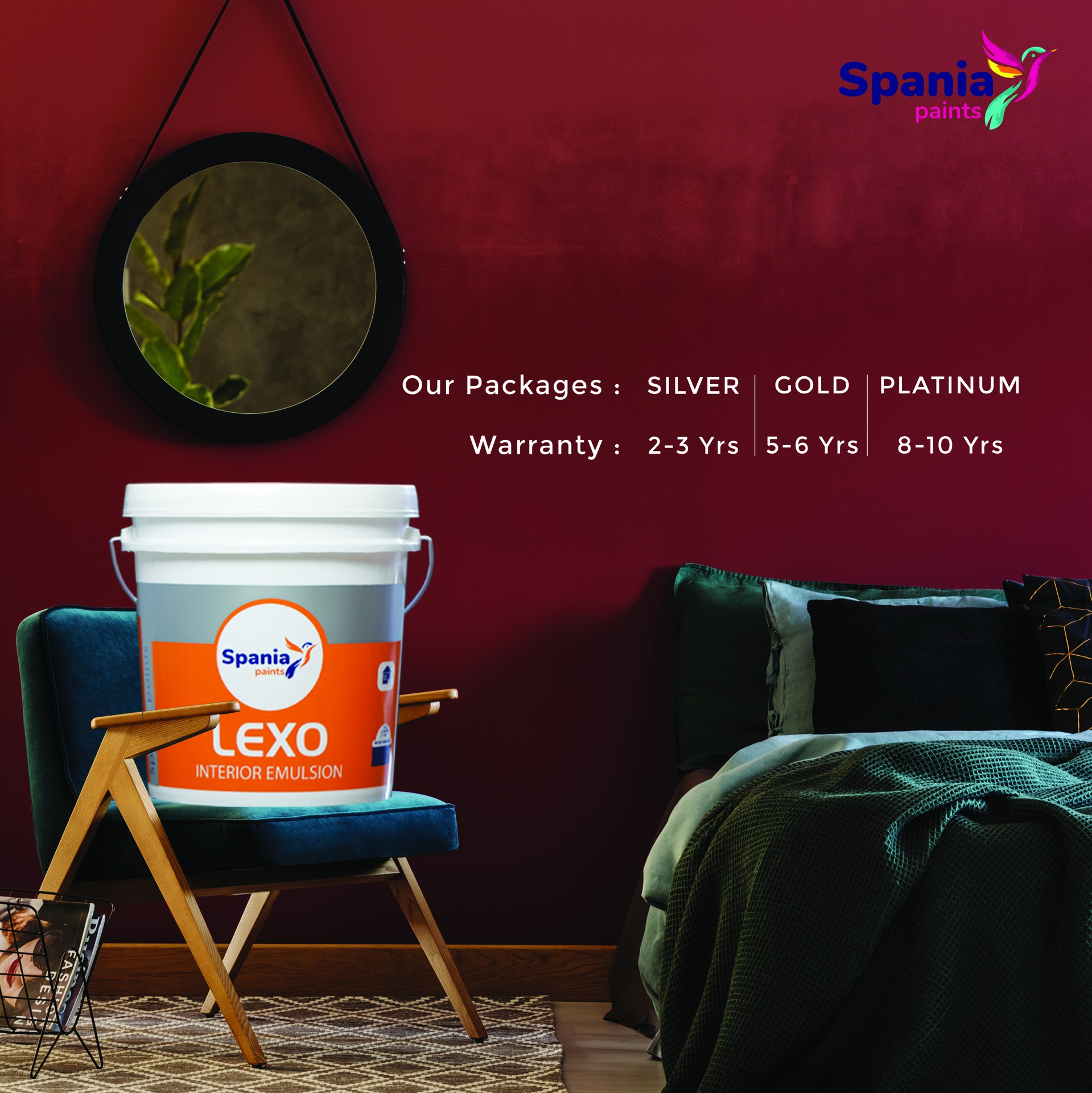 Spania Paints+Lexo Platinum Int Lexury Eml