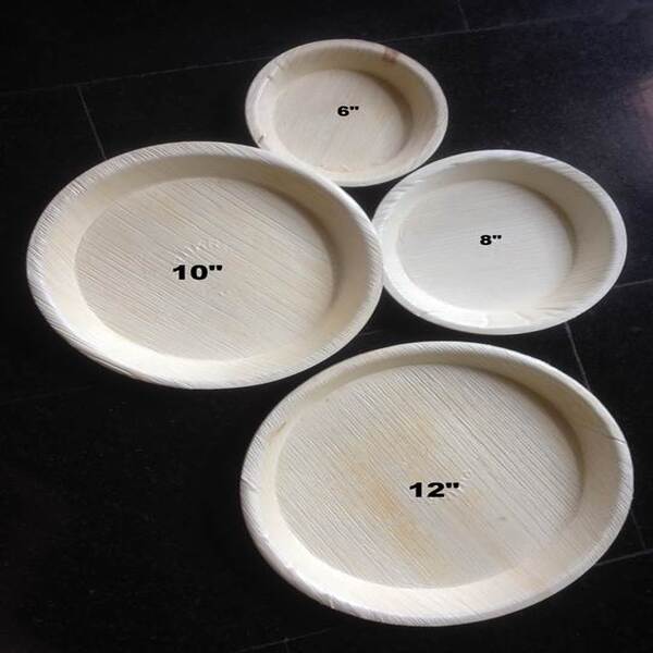 Apex Marketing+Areca Leaf Disposable Plates (Round)