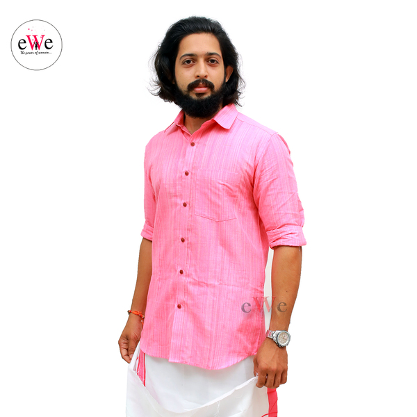 eWe - The Handloom Store+Handloom Shirt with Handloom Mark