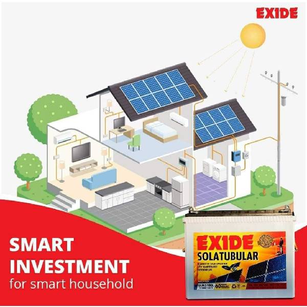 Liang Global Business+Exide Solar Battery