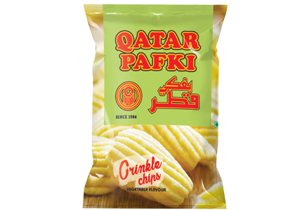 Rubiyan foods pvt ltd+QUTAR PAFKI-CRINKLE CHIPS