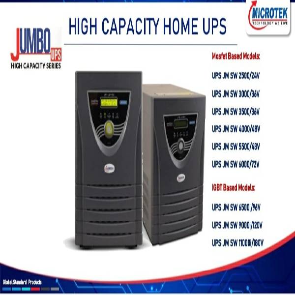 Liang Global Business+Microtek - High Capacity Jumbo UPS